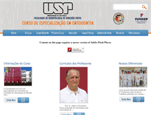 Tablet Screenshot of ortoribeiraopreto.com.br